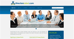 Desktop Screenshot of directorslabel.com